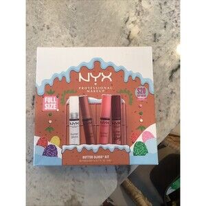 NYX Professional Makeup Butter Gloss Holiday Vault Lip Gloss Set 4 pc - Imperfec